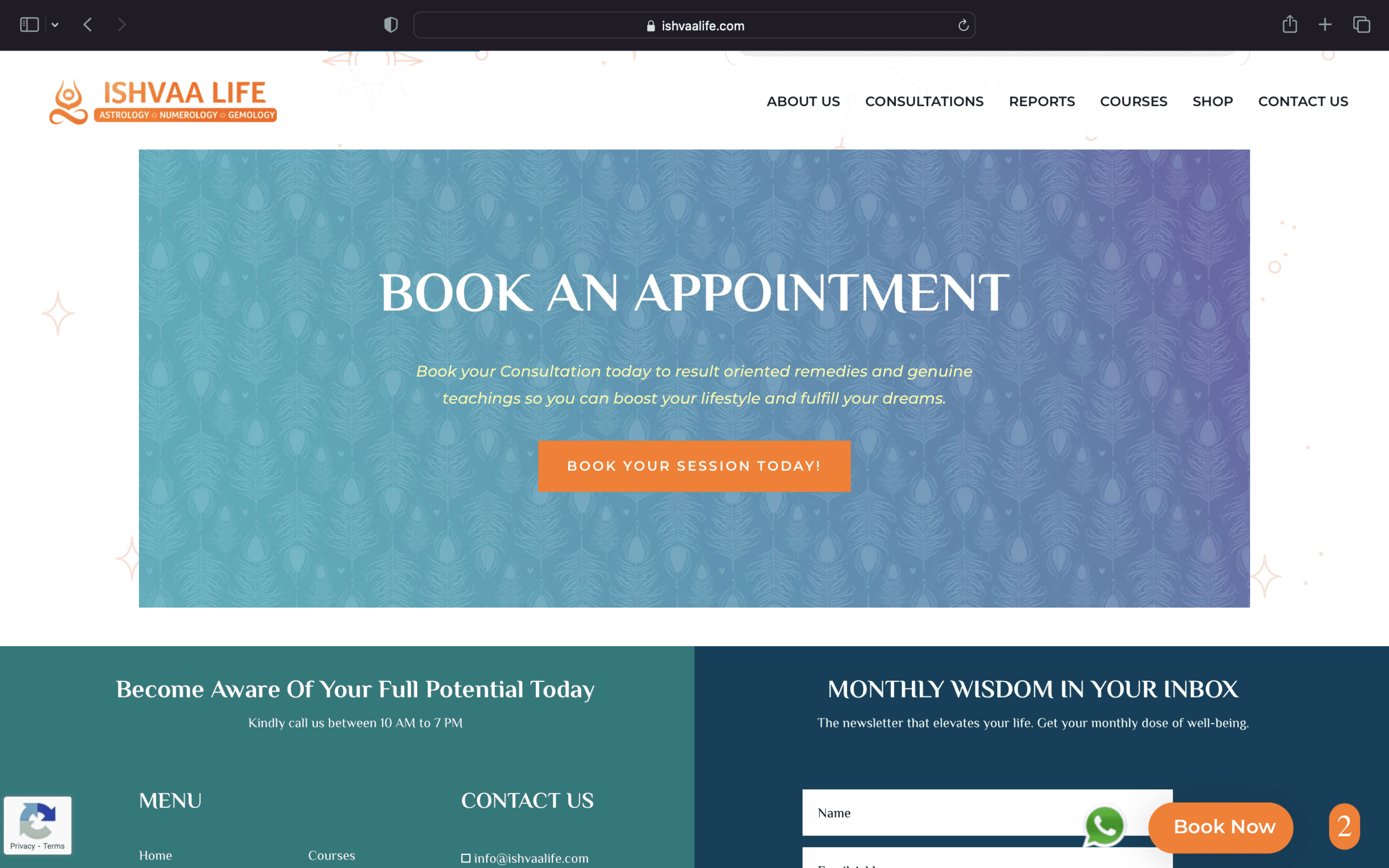 Ishvaalife-Home-Book-an-appointment