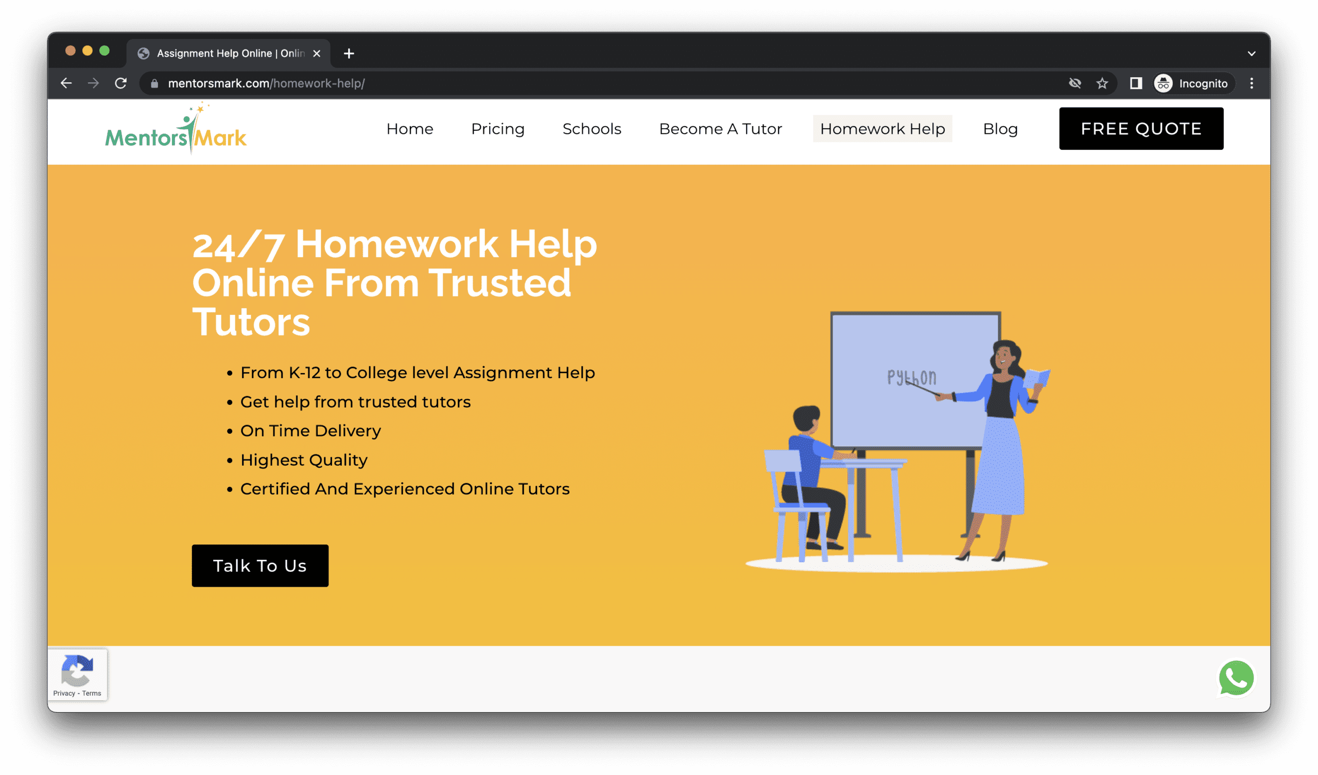 MentorsMark-HomeworkHelp